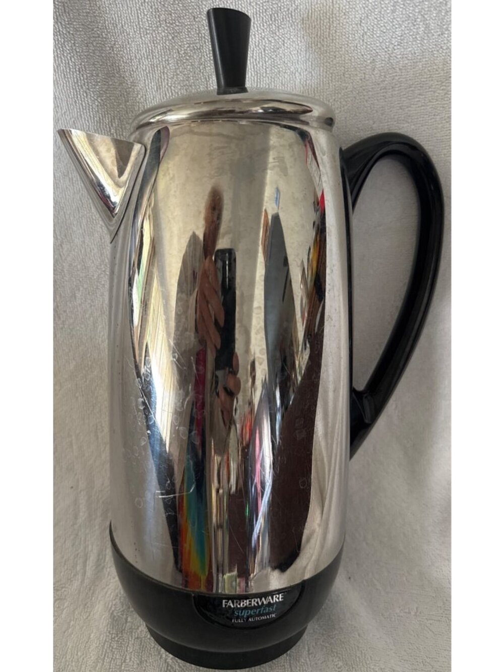Farberware Superfast Fully Automatic Percolator FCP-41 12-Cup 1000W Stainless St
